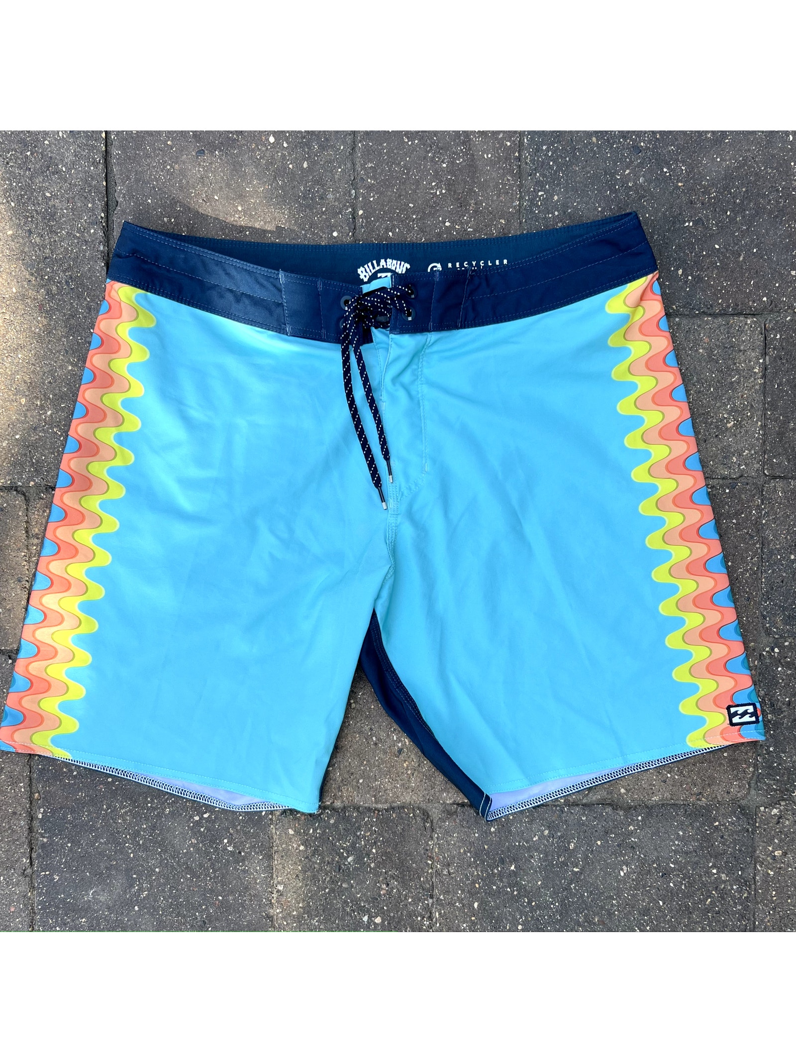 Billabong Dbah Pro Blue Board Shorts Size 34